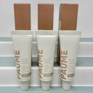 Paume All-in-One Cuticle & Nail Cream Full Size  0.75 oz each Set Of 3 New NIB